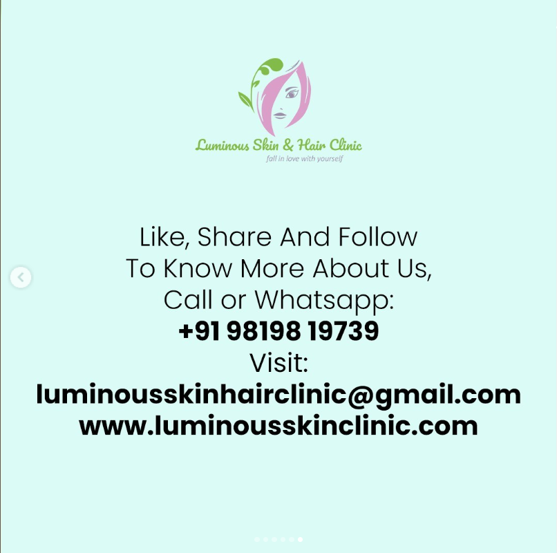 post for dr poornima’s hair and skin clinic